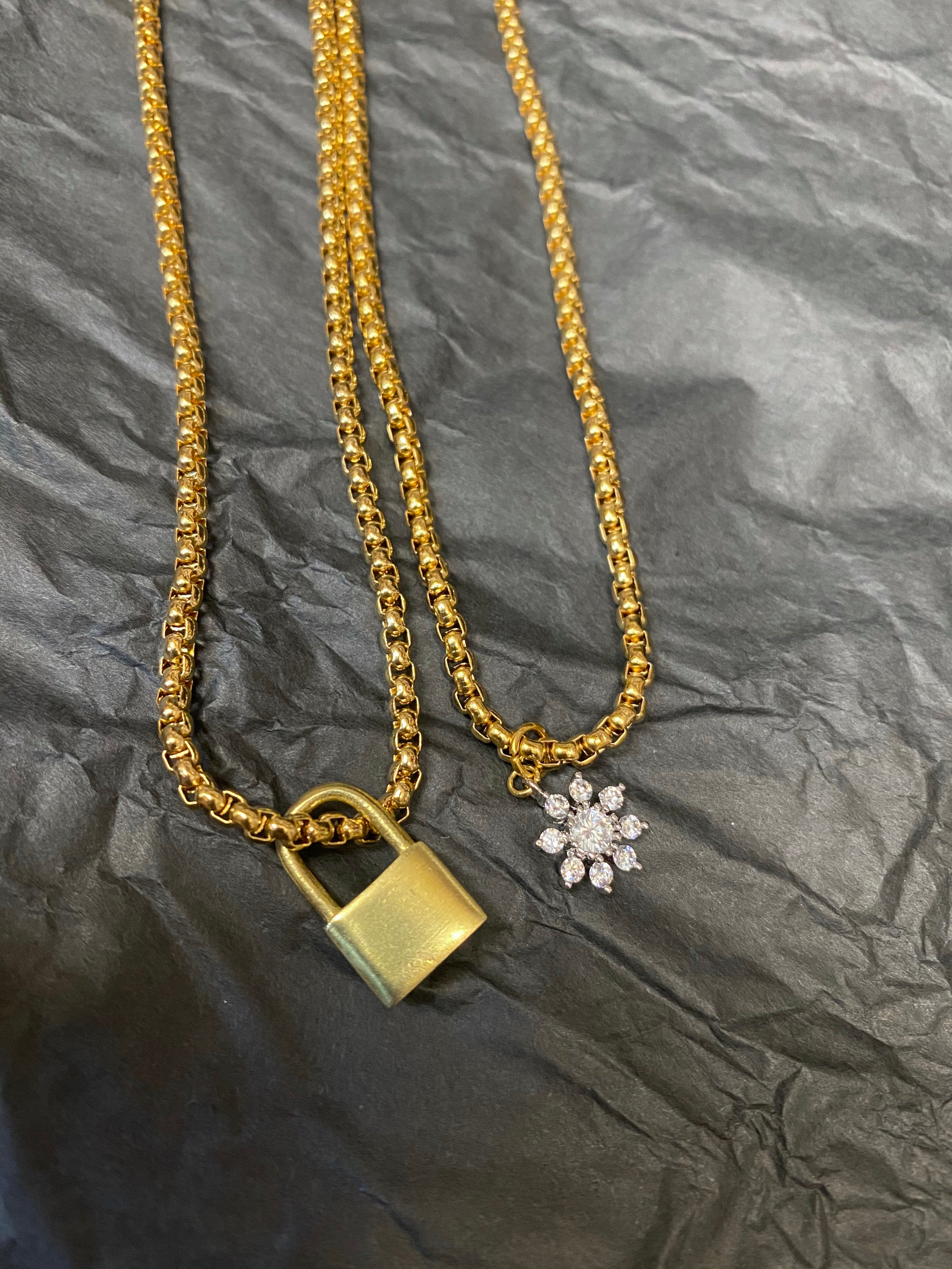 Long Charm Necklace
