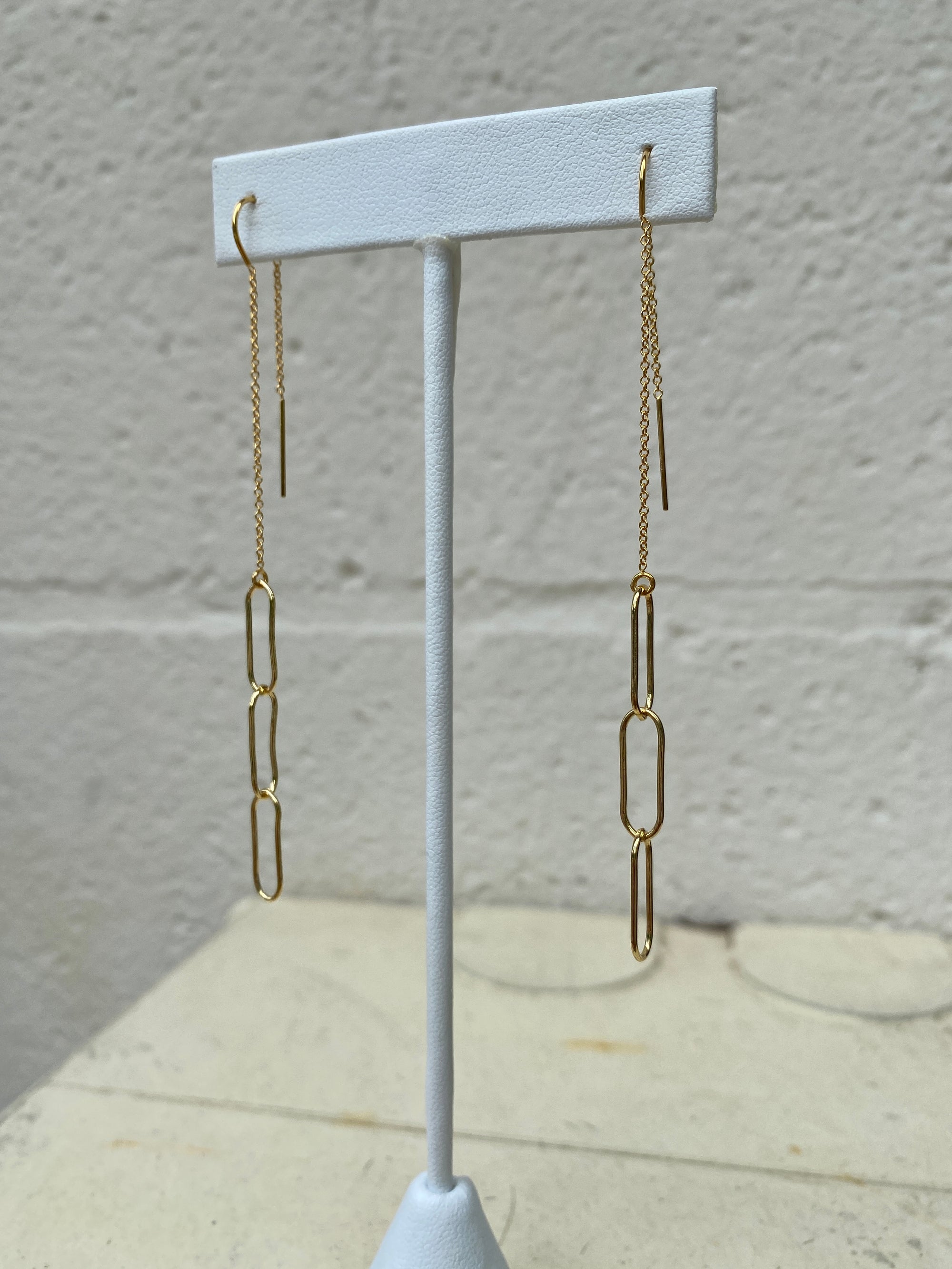 Link Threader Earrings