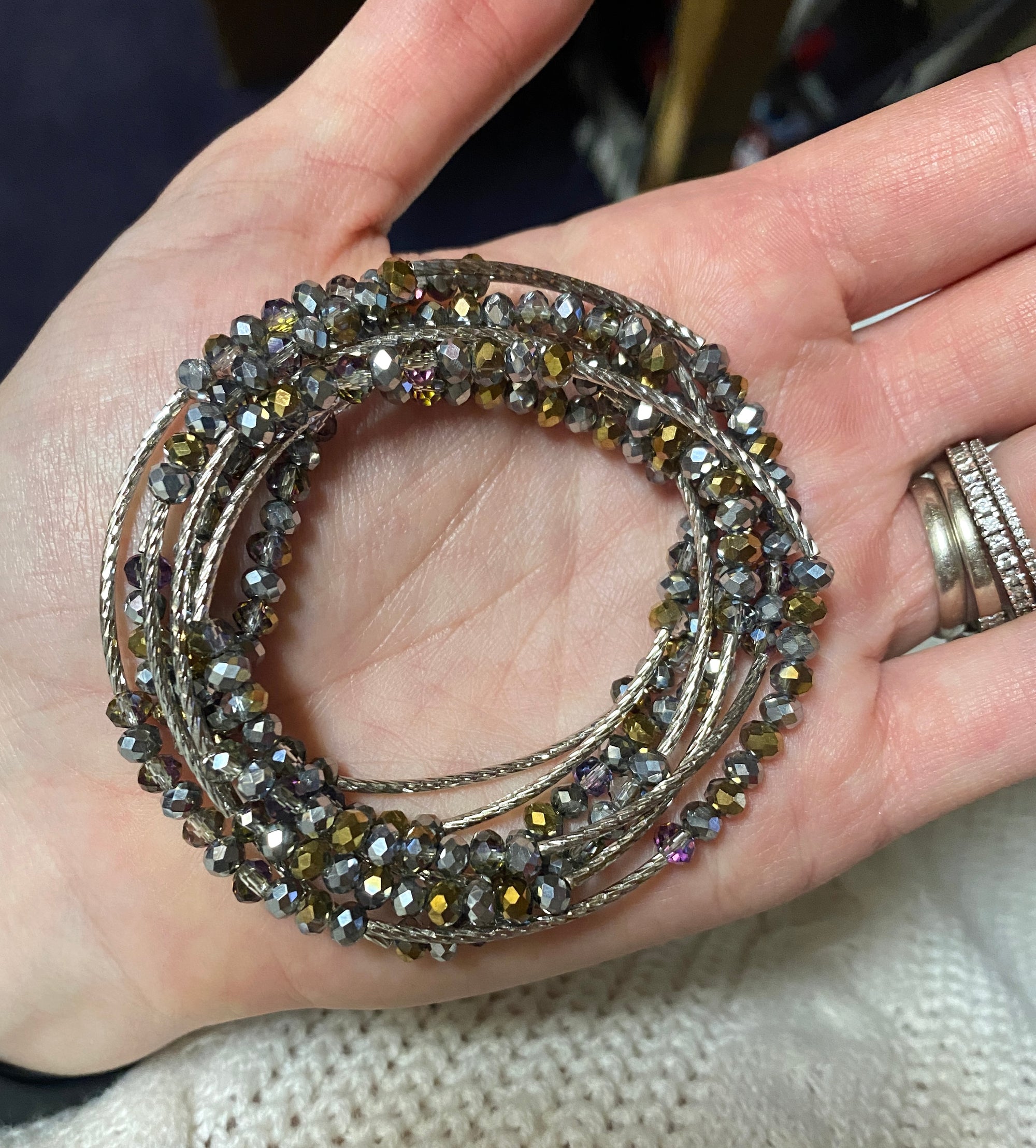 Crystal Wrap Bracelet