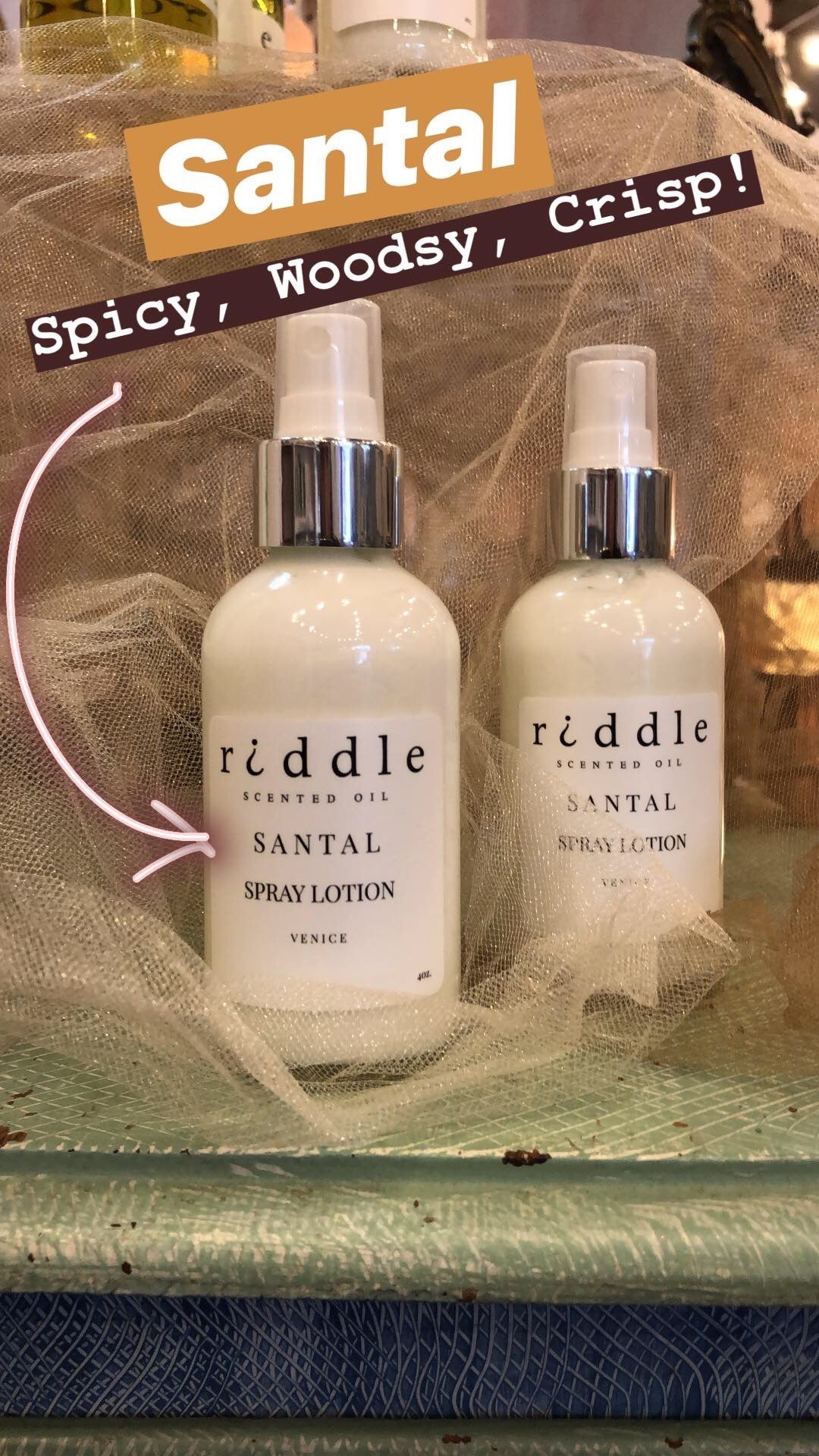 Riddle Spray Lotion