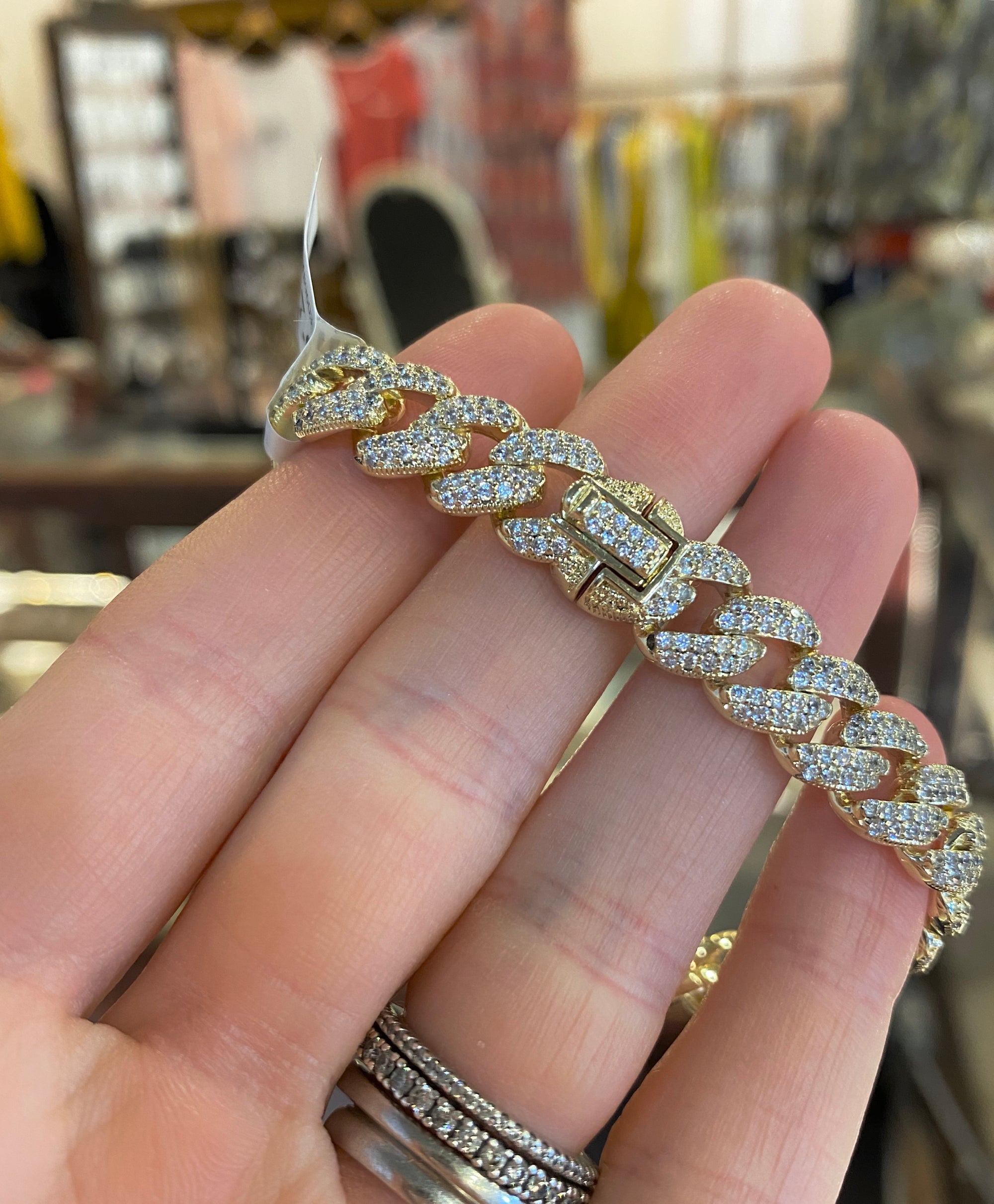 Chain Link Bar Bracelet