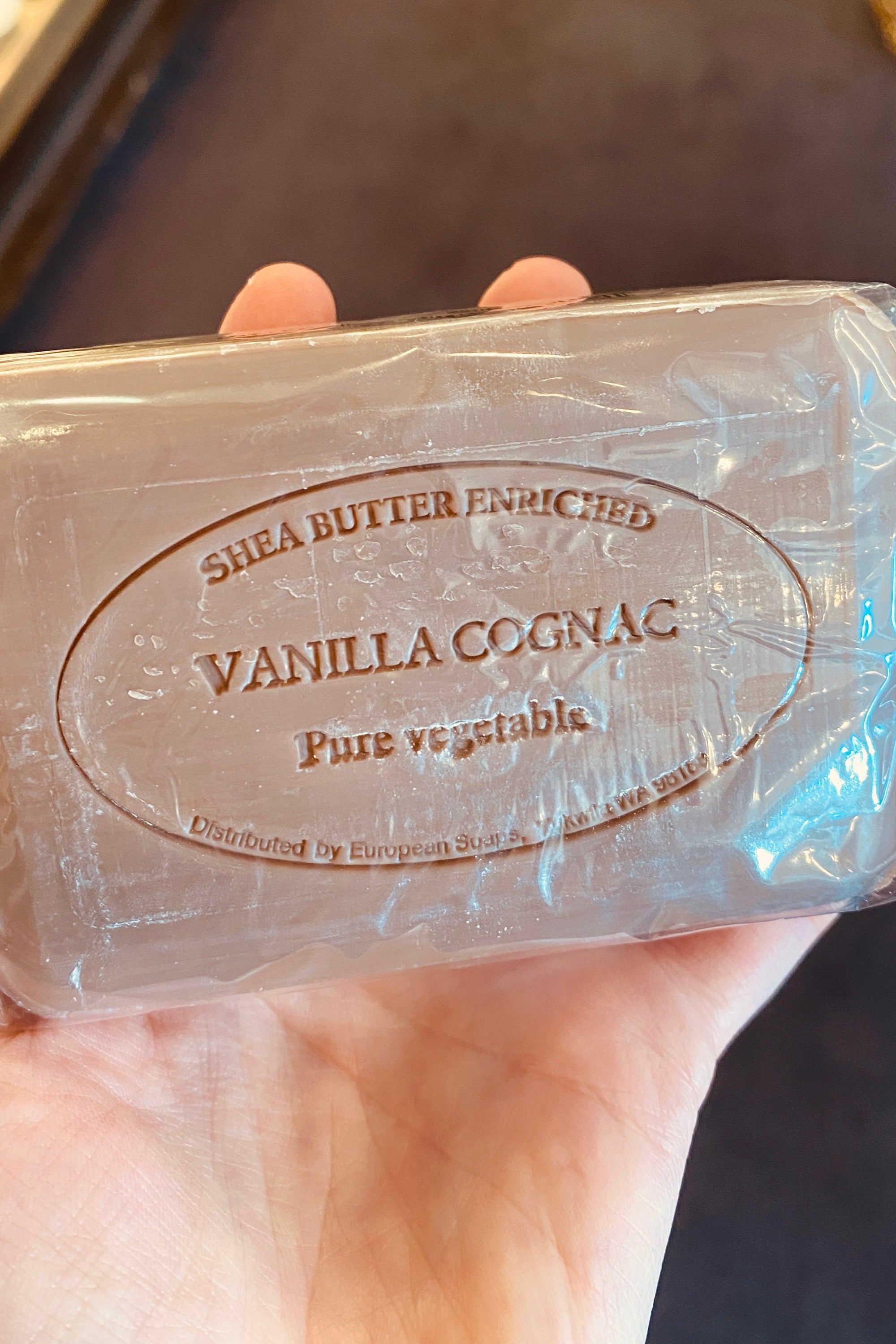Cognac Vanilla For Men Bar Soap