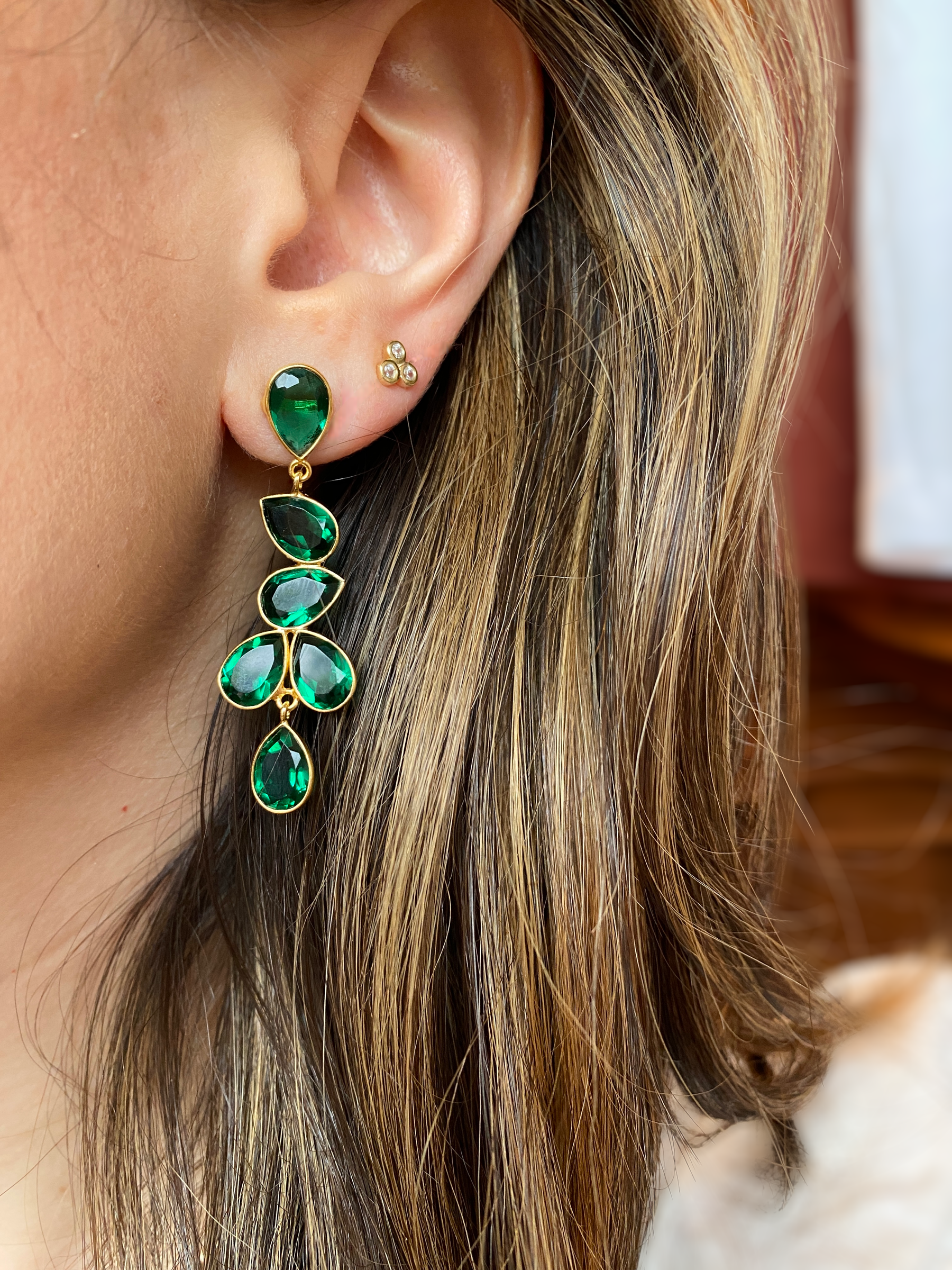 Stunning Gemstone Earrings