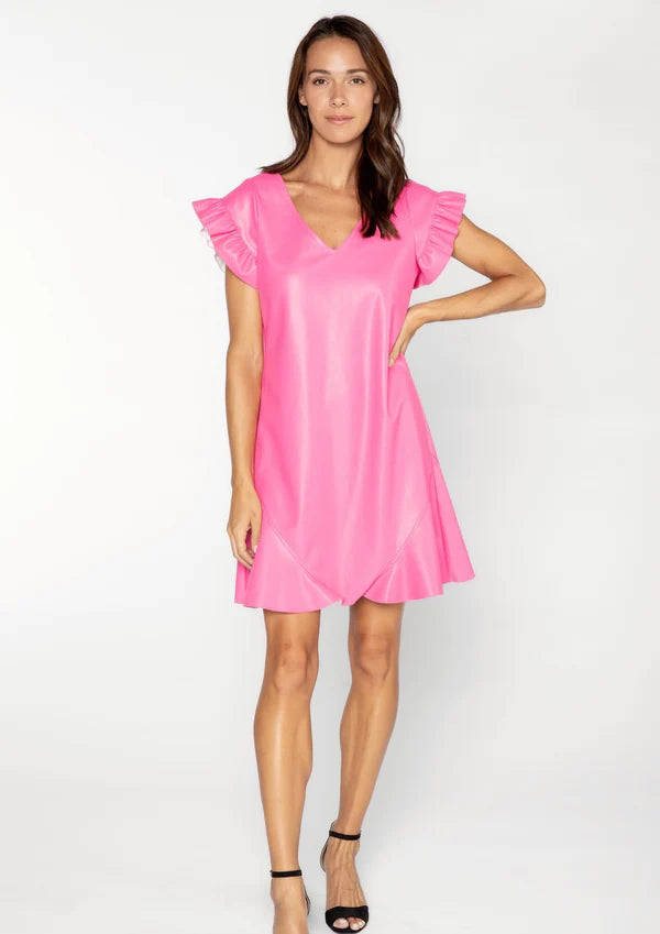 Maeve Faux Leather Dress Maeve Faux Leather Dress
