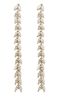 Crystal Chevron Earrings