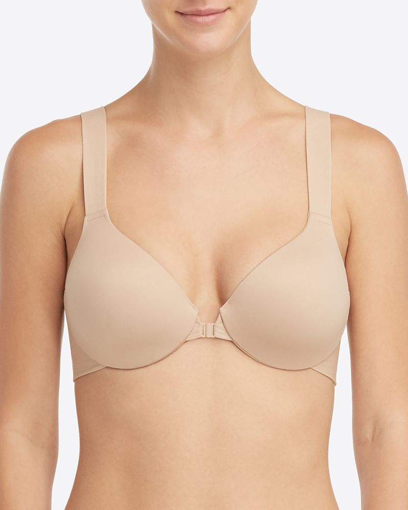 SPANX Bra-llelujah Full-Coverage Front Closure Bra Nude 36C,  price  tracker / tracking,  price history charts,  price watches,   price drop alerts