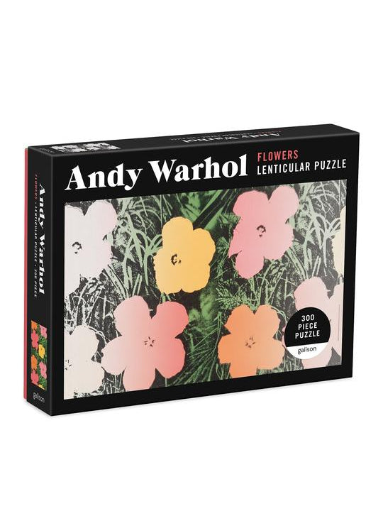 Andy Warhol Flowers Puzzle