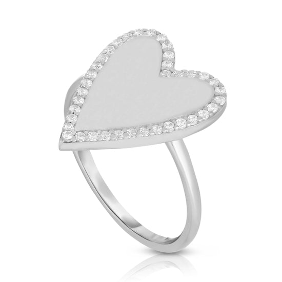 Sterling Silver Heart Ring