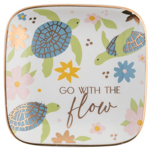 Go With the Flow Trinket Dish