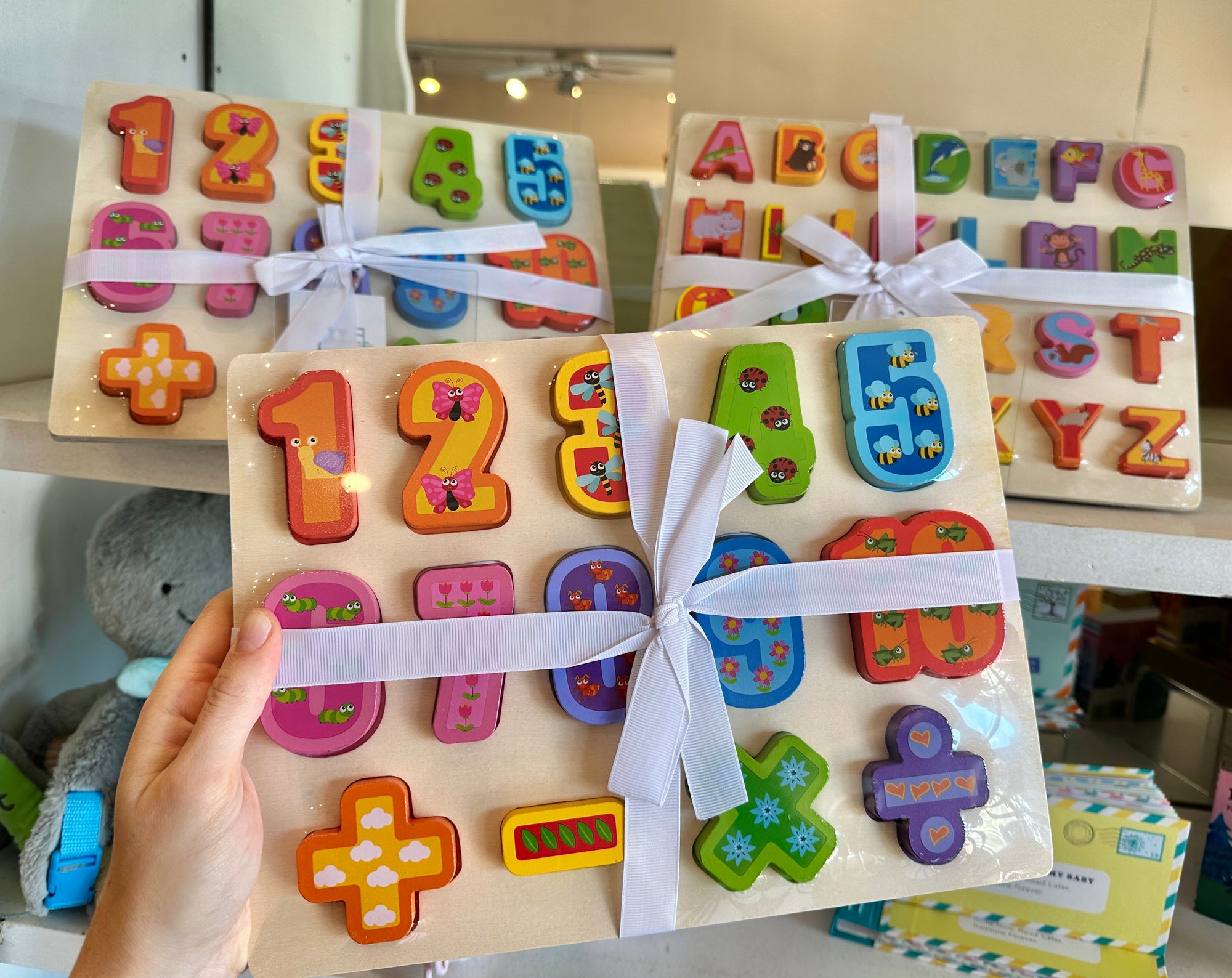 Wooden ABC & Numbers Puzzles
