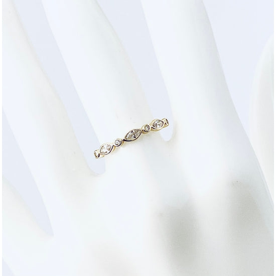 Oval Baguette Ring